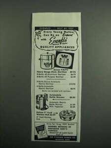 1954 Evenflo Bottle Sterilizer, Warmer & Food Dish Ad