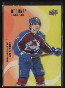 Alex Newhook 2022-23 UD Allure Color Flow Orange-Yellow #SF-14 - Picture 1 of 2