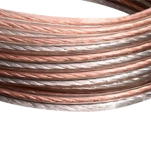 10ft 16 GA Parallel Speaker Wire Zip Cable OFC Copper Car Home Marine Audio HiFi - Picture 1 of 10