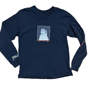 Tupac Shakur 2Pac T-Shirt Herren Langarm All Eyez On Me Hip Hop 90s Rap Gr. L - Bild 1 von 6