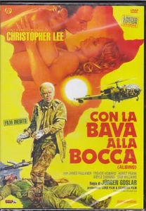 Dvd CON LA BAVA ALLA BOCCA con Christopher Lee nuovo sigillato 1976 - Foto 1 di 2