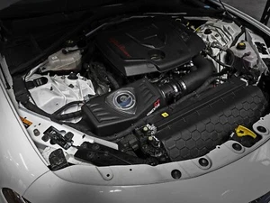 Entrada de aire frío aFe Momentum GT 2017-2025 Alfa Romeo Giulia Stelvio 2.0T - Imagen 1 de 10