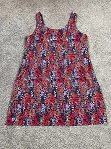 Smartwool Kleid Damen Large Active SMRTWL Tank Floral Merinowollmischung Outdoor - Bild 1 von 8