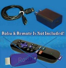 Power Supply + 4K 6' USB Cable For Roku Streaming Stick 3600 3800 3900 3921 3931
