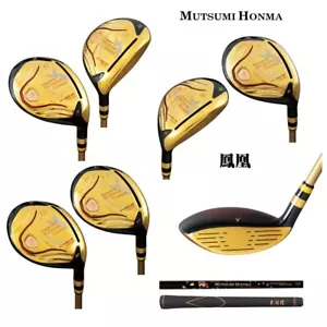 Mutsumi Honma Golf Fairway Club #3 #5 #7 #9 #11 #13 MH250SF Graphite Flex R - Picture 1 of 6