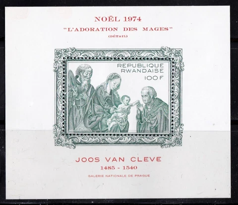 Rwanda Souvenir Sheet #611, MNH, CV $15.00 - FREE SHIPPING!! Cover