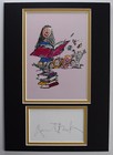 Quentin Blake Signed Autograph A4 photo display Matilda Roald Dahl Artist Book