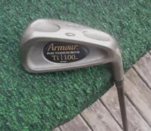 Tommy Armour Ti/100 Pure Titanium 3 Iron Graphite Regular Flex - Picture 1 of 3