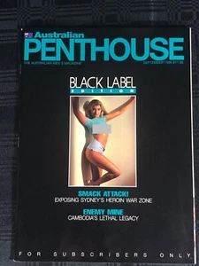 Australian PENTHOUSE MAGAZINE Black Label Edition September 1996 - Picture 1 of 3