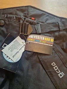 Dojo Hara 2xl Textile Motorcycle Trousers Black New With Tags.Fit Waist 32-34". - Picture 1 of 16