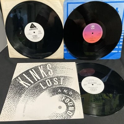 3xTHE KINKS 12" WHITE LABEL PROMO Lot:SUPERMAN Masterdisk RL,Lost And found,Lola - Image 1 of 4