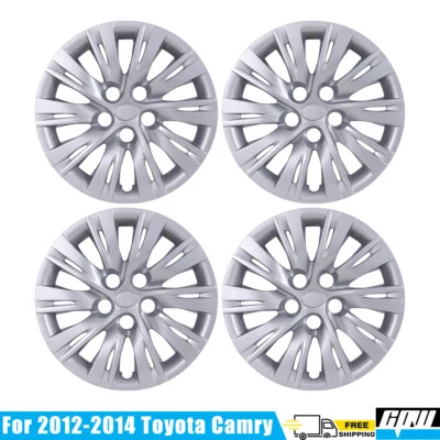 4PCS 16" Hubcap Lacquer Wheel Covers For 2012-2014 Toyota Camry 16'' Hub Caps - Image 1 of 4