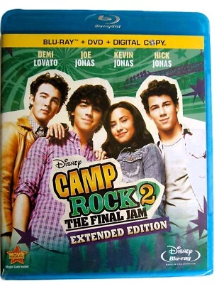 Camp Rock 2: The Final Jam, Extended Edition (Blu-ray, 2010, 3-Disc Set) Foto 1 de 2