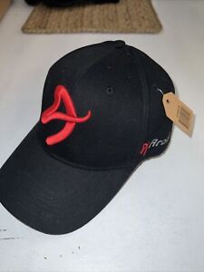 Casquette chapeau rouge noire Arozzi Gaming StrapBack neuve avec étiquettes logo officiel de l'équipement