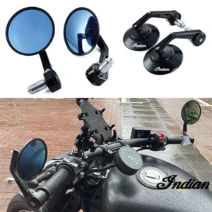 For Indian FTR 1200 S FTR1200 Carbon / Rally Chief VINTAGE Scout Rearview - Picture 1 of 7