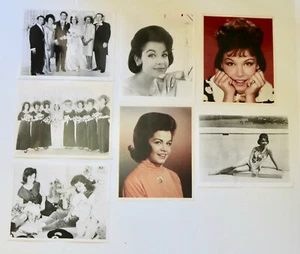 Annette Funicello lotto di 7 fotografie Shelley Fabares Jack Gilardi matrimonio ecc  - Foto 1 di 6