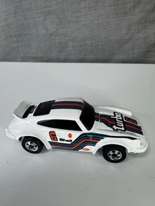 Hot Wheels PORSCHE P-911 TURBO White Blackwall HONG KONG Chrome Wheel NEAR MINT - Picture 1 of 6
