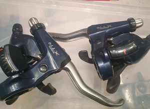 Shimano XTR 8s M900 Series Combi Shifters ST-M910 STI *SERVICED* VGC  - Picture 1 of 22