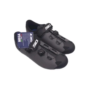 Sidi Genius 10 Mega Hombre Zapatillas Ciclismo Carretera, Negro y Gris, Talla 45 Carbono - Imagen 1 de 6