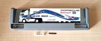 Herpa 037488	MAN F2000 Porsche Motorsport cassonato 1:87 OVP - Immagine 1 di 4