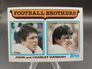 1982 Topps John Hannah / Charley Hannah 267 - Picture 1 of 2