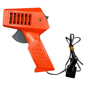 TCR Auto Rennbahn Gaspedal Steuerung 1977 Ideal Toy Hahn Hebel Orange Vintage - Bild 1 von 7