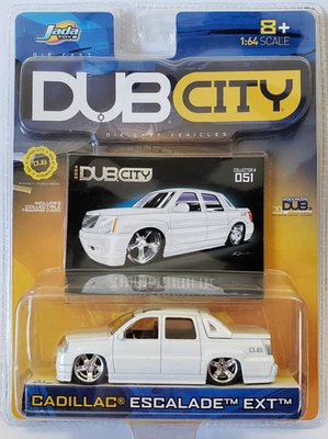 Jada Dub City 2004 Cadillac Escalade EXT Diecast 1:64 White - Image 1 of 4
