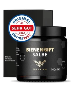 maorika Bienengiftsalbe mit Manukaöl (Kühlend & beruhigend)-Bienengiftcreme hoch - Bild 1 von 7