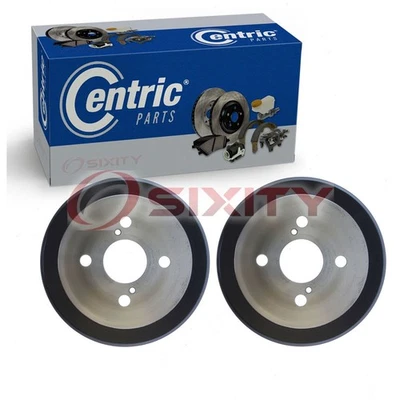 2 центральных задних тормозных барабана для 1993-1997 Geo Prizm тормозное стопорное колесо vp - Изображение 1 из 4