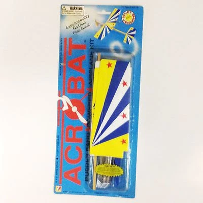 Acrobat Rubber Band Powered Airplane Kit  - Image 1 of 4