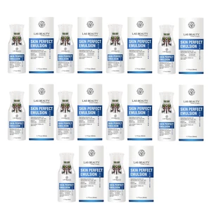 10 X Las Beauty 100% Originale Pelle Emulsione Perfetta 50ml Viso Idratante - Foto 1 di 7