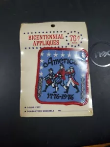 Vintage Bicentennial Applique Patch - Picture 1 of 1