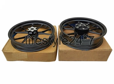 Use For KTM RC 200 Racing Bike Front and Rear Wheel Rim Black 2014 To 2016 Foto 1 de 4