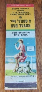 1944 PIN-UP GIRLIE: ROYAL BAR & GRILL RESTAURANT (CAMDEN, NEW JERSEY) -F17 - Picture 1 of 2