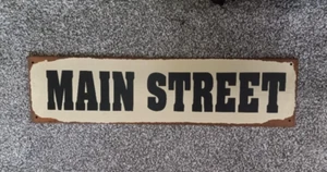 3 SIGNS! MAIN SOUTH NORTH STREET SHOP GARAGE HOME OFFICE - Picture 1 of 3