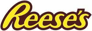 Reeses sticker candy logo weatherproof bumper vinyl decal cell laptop - Picture 1 of 1