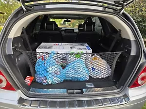 Rear Trunk Envelope Style Mesh Cargo Net for MERCEDES-BENZ R-CLASS 2006-2013 New - Picture 1 of 9