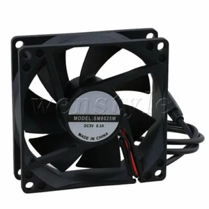 80x80mm 8025 5V USB PC Cooling Fan 1300RPM Plug & Play Computer Heatsink Case - Picture 1 of 6
