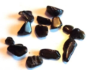 Lot schwarzer Obsidian poliert - Sardinien Natur (W711) Schau mal !💥💖 - Bild 1 von 1