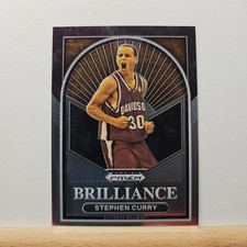 2023-24 Prizm Draft Basketball Stephen Curry base Brilliance card # 18
