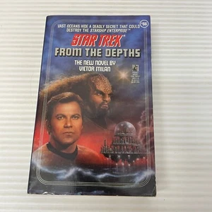 Star Trek From The Depths Science Fiction Paperback Book by Victor Milan 1993 - Picture 1 of 13