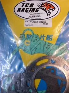 KIT JUEGO JUNTAS EXTREMO SUPERIOR HONDA CR 250 CR250 1986 86 - Imagen 1 de 3
