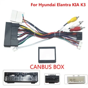 Car Radio Audio 16PIN Android Power Calbe+ Canbus Box For Hyundai Elantra KIA K3 - Picture 1 of 7
