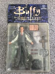 Buffy The Vampire Slayer Giles Moore Action Figure box opened