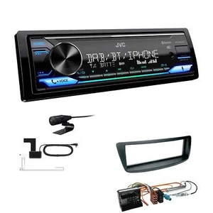JVC Digital 1-DIN Autoradio DAB+ Bluetooth für Peugeot 206 206CC 1998-2007 - Bild 1 von 6