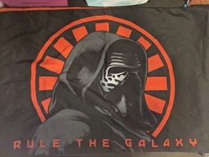 Star Wars Pillow Case Kylo Ren Stormtrooper Rule the Galaxy Red And Black - Picture 1 of 3