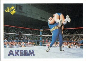 Akeem #78 1990 Classic WWF Wrestling Card - Picture 1 of 2