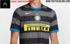 Terza Maglia Calcio Inter 2020 2021 Lukaku Lautaro Eriksen Leggi descrizione