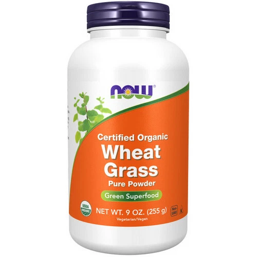 Organic Wheat Grass Powder POWDER 9 Oz By Now Foods - Image 1 of 1