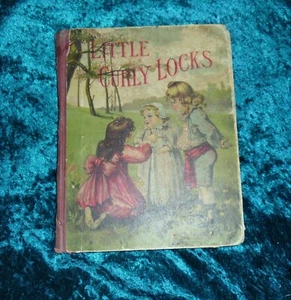 Little Curly Locks Book Circa 1900 - Picture 1 of 4